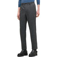 HERMES Casual Pants Men's Charcoal Black