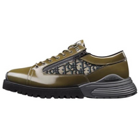 DIOR Combat Low Top Casual Shoes Men's Green