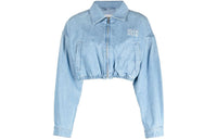 MIU MIU Cropped Coats Women's Blue