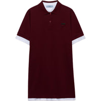 PRADA SS24 Short-Sleeved Dresses Women's Garnet Red