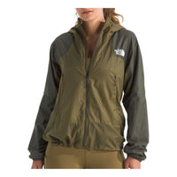 (WMNS) THE NORTH FACE Ridgelite Futurefleece Wind Jacket 'Cedar New Taupe Green' NF0A8ERKJV4