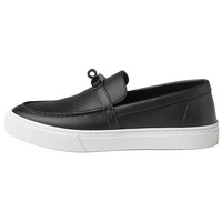 HERMES Game Loafers Women's Black