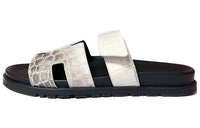 HERMES Slide Slippers Men's White