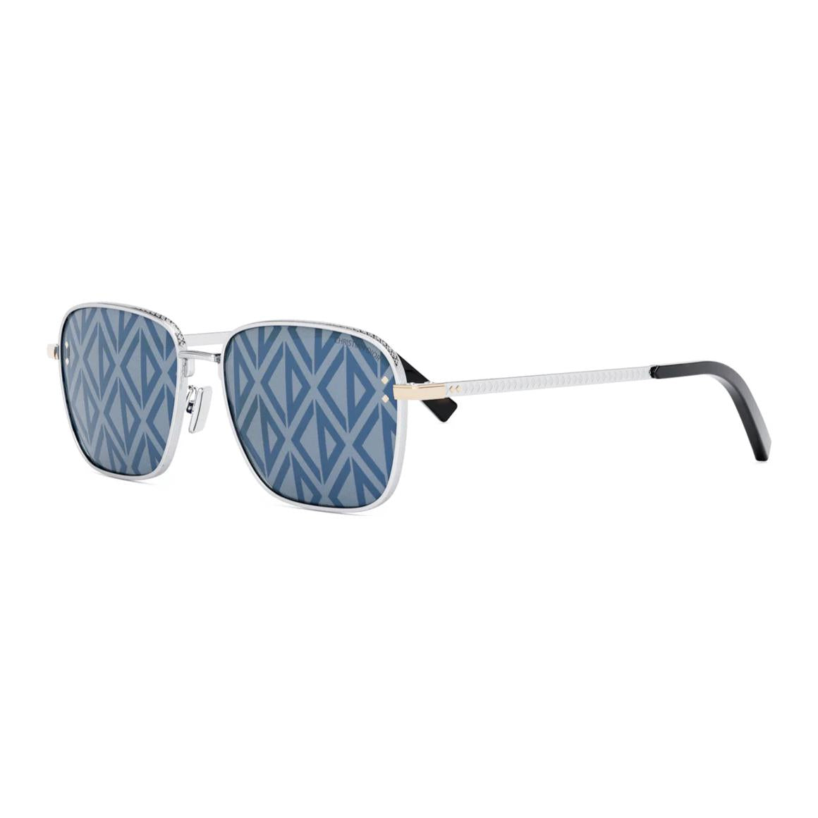 DIOR - Irregular Shape Sunglasses Men's Silver