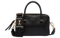 MIU MIU Leather Shoulder Bag Crossbody Bag Handbag Women's Black
