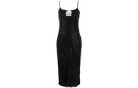 MIU MIU FW22 Sleeveless Dress Women's Black