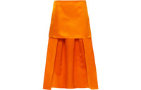 PRADA Casual Short Skirts Women's Orange