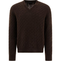 PRADA SS24 Cashmere Sweater Men's Brown