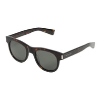 SAINT LAURENT Acetate Square Sunglasses Men's Tortoiseshell