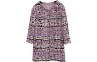 CHANEL Coats Women's Purple