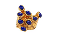 SAINT LAURENT Brass Rings Women's Gold
