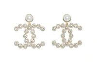 CHANEL Earrings Women's Silver