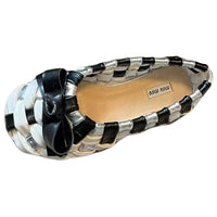 MIU MIU Casual Single Shoes Women's Black White