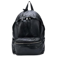 SAINT LAURENT Lambskin Backpack Men's Black