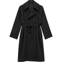 SAINT LAURENT Coats Men's Black