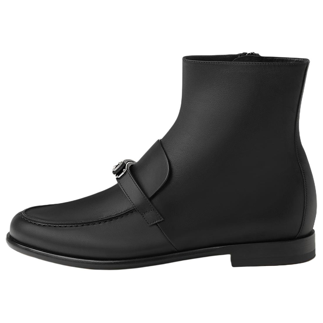 HERMES Kelsy Ankle Boots Women's Black