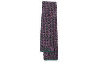 CHANEL Knit Scarves Women's Dark Purple