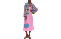 CHANEL Long-Sleeved Dresses Women's Pink