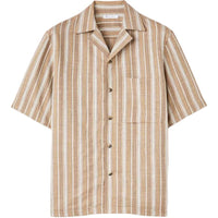 Loro Piana FW24 Shirt Men's Coconut White Stripe