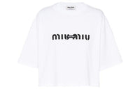 MIU MIU Crop Tops Women's White