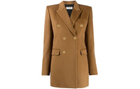 SAINT LAURENT FW21 Business Suit Women's Brown
