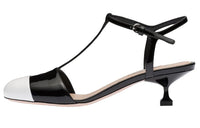 MIU MIU Killer Slim Heel High Heels Women's Black White
