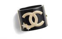 CHANEL Bangles Women's Black