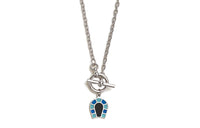 HERMES Necklaces Men Blue