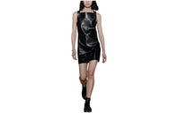 HERMES Sleeveless Dresses Women's Black