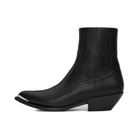 CELINE Leon Zipped Boot Black