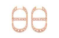 DIOR Stud Earrings Women's Pink