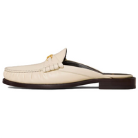 CELINE Abrasion Resistant Closed Toe Slippers Women's Ivory