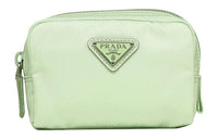 PRADA Fabric Clutch Women's Green