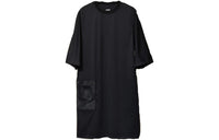 HERMES Short-Sleeved Dresses Women's Black