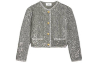 CELINE Jackets Coats Women's Medium Gray