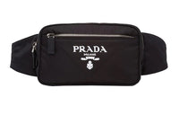 PRADA Nylon Fanny Pack Men's Black