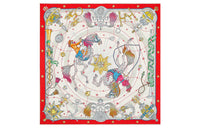 HERMES Silk Scarves Women's Multicolor