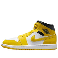 (WMNS) Air Jordan 1 Mid 'Vivid Sulfur ' BQ6472-170