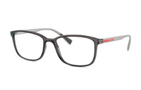 PRADA Injection Molding Square Eyeglass Frames Men's Black