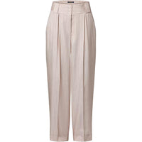LOUIS VUITTON Tailored Pinstripe Silk Pants
