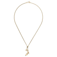 CHANEL 2005s Logo pendant Necklace
