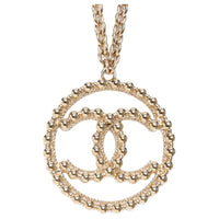 CHANEL 2022 Cc Pendant Necklace