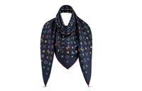 LOUIS VUITTON Shawls Women's Marine Blue