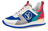 LOUIS VUITTON Run Away Low-Top Casual Shoes Women's Blue White Red