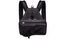 DIOR Saddle Cow Leather Backpack Unisex Black