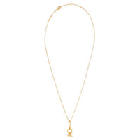CELINE Brass Necklaces Women's Gold