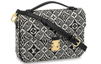 LOUIS VUITTON Pochette Metis Mm Since 1854 Jacquard Gray/Black