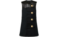 LOUIS VUITTON Sleeveless Dress Women's Black