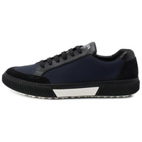 PRADA Low-Top Skateboard Shoes Men's Blue Black