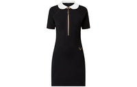 LOUIS VUITTON Technical Jersey Peter Pan Collar Dress